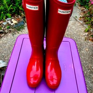 Hunter womens rain boots